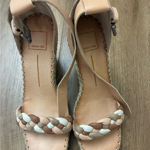 Dolce Vita Women's Espadrilles (Nilton) - Pink and Tan - Picture 4 of 5